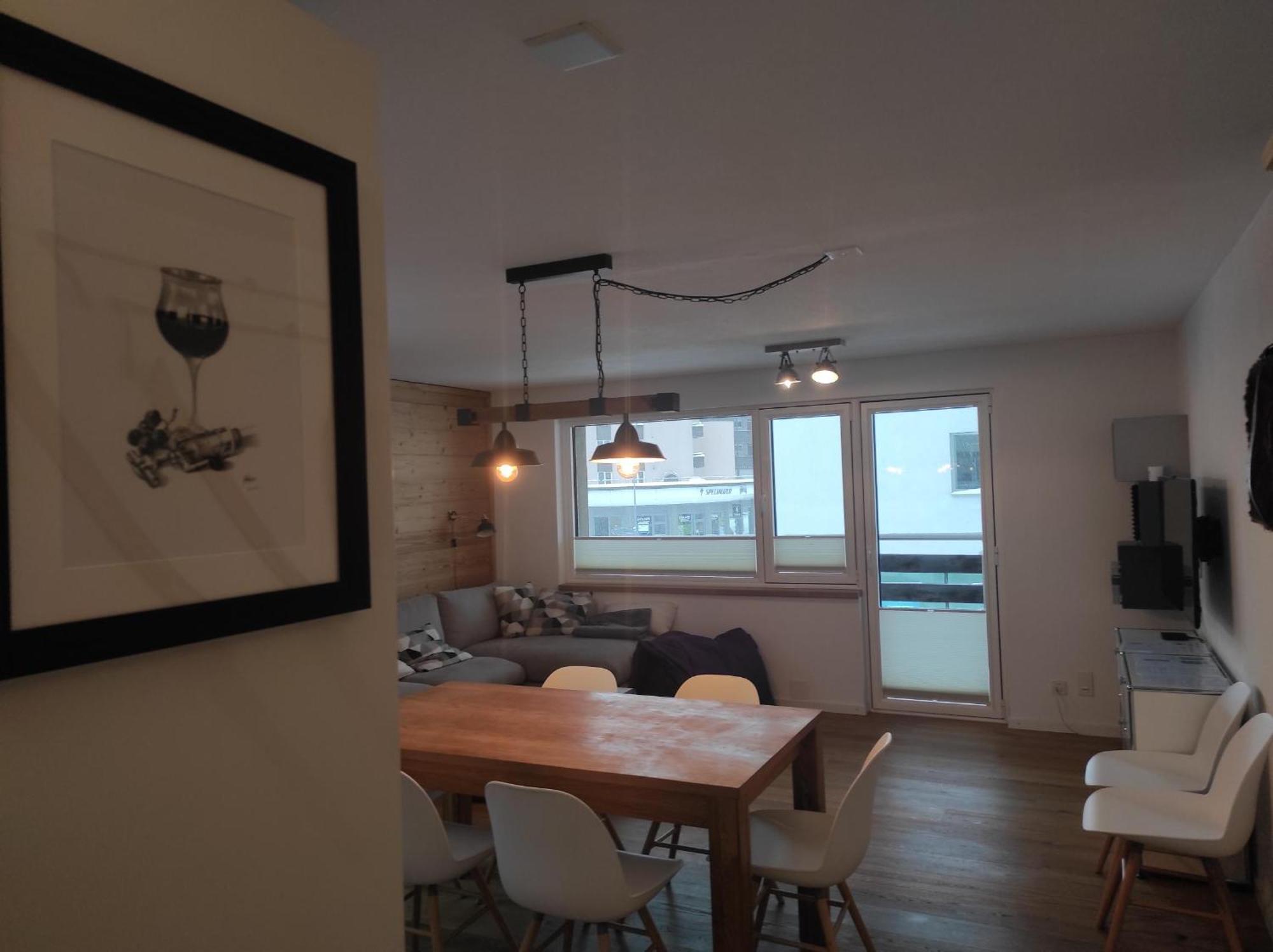 达沃斯Haus Rhaetikon 1. Og, Links公寓 外观 照片